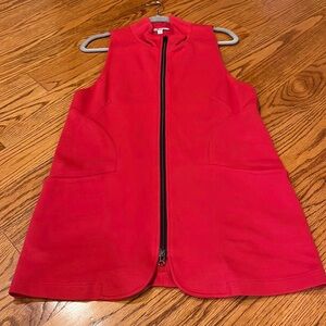 Renè Madison Ave Woman’s Red Zipper Dress Size M